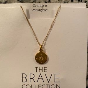 The Brave Collection Compass Necklace